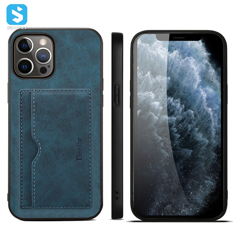 Single card slot stand case for iPhone 13 Pro Max (2021) 6.7